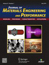 JOURNAL OF MATERIALS ENGINEERING AND PERFORMANCE杂志封面